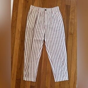 Madewell XS linen/cotton blend pants